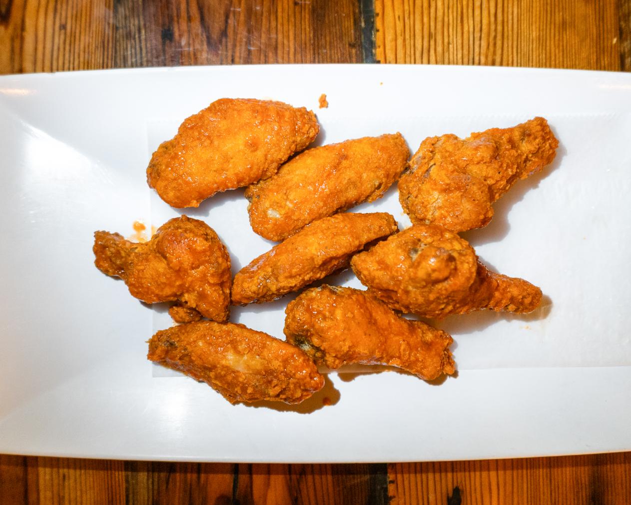 8 Bone-In Jumbo Wings.