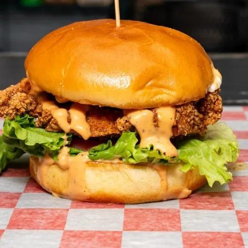 Combo Crispy Chicken Sandwich.