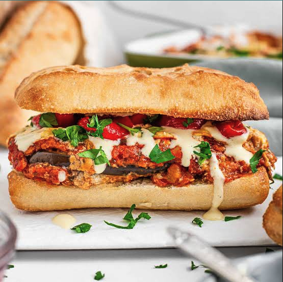 Eggplant Parm Sub.