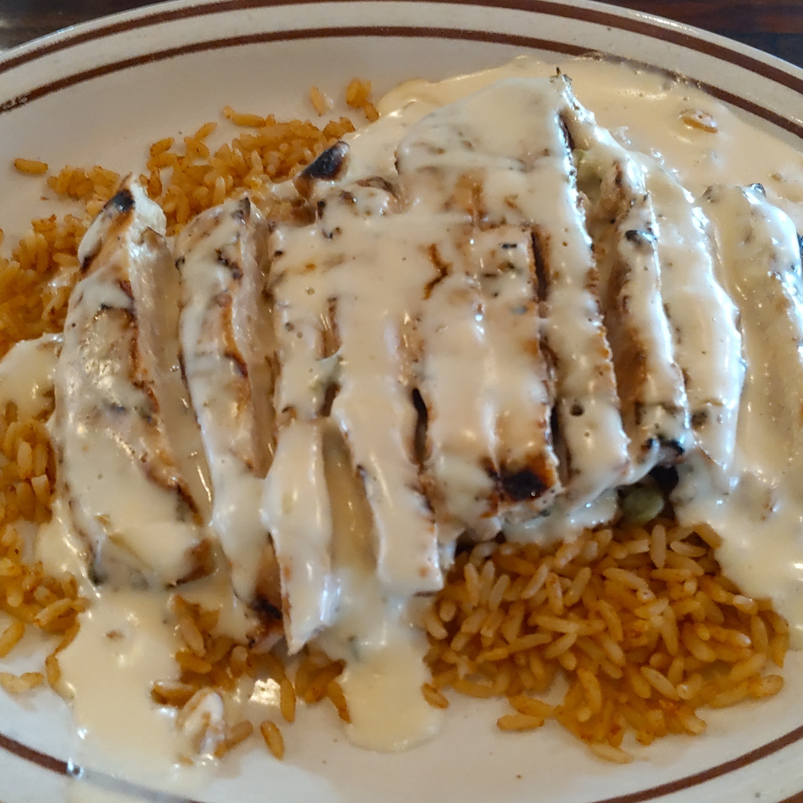 Pollo Con Queso.
