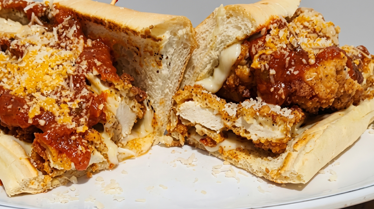 Chicken Parmesan Sandwich.