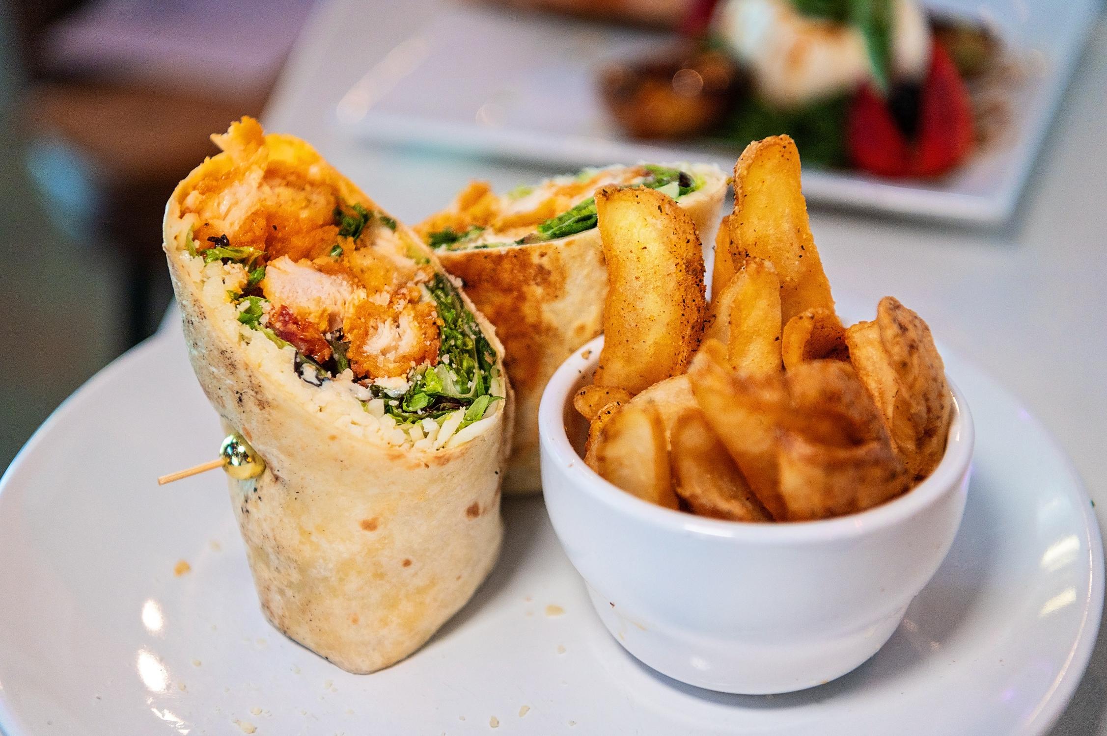 Buffalo Chicken Wrap.