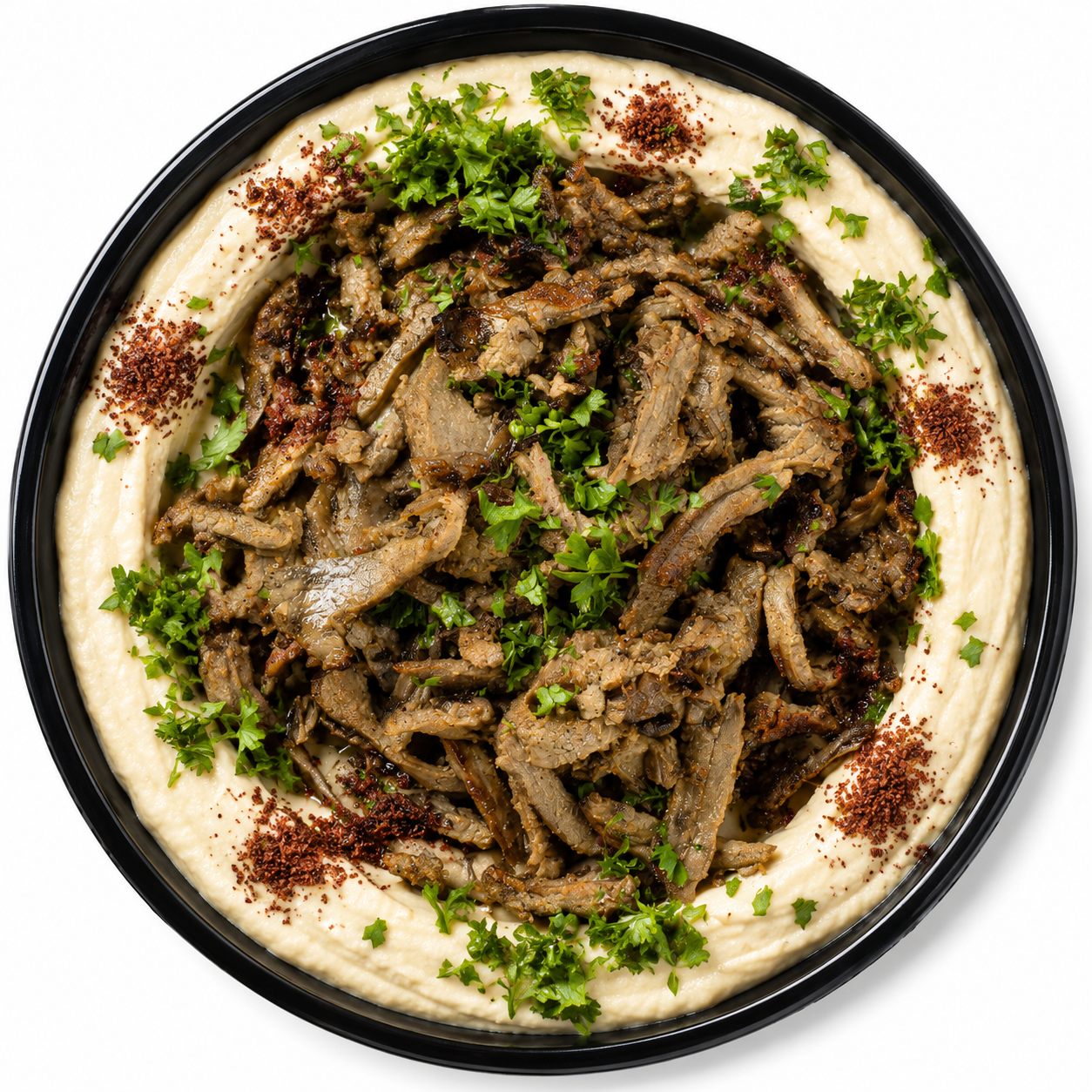 Topped Hummus.
