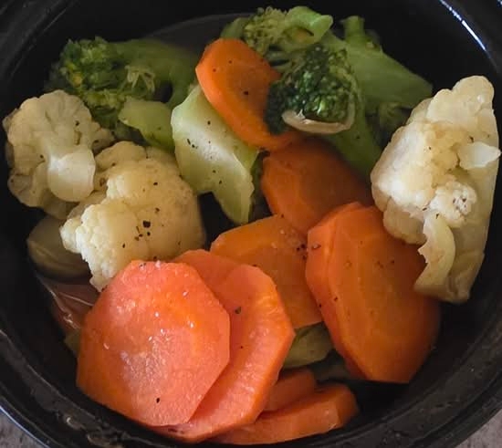 Medium Steam Vegetable.