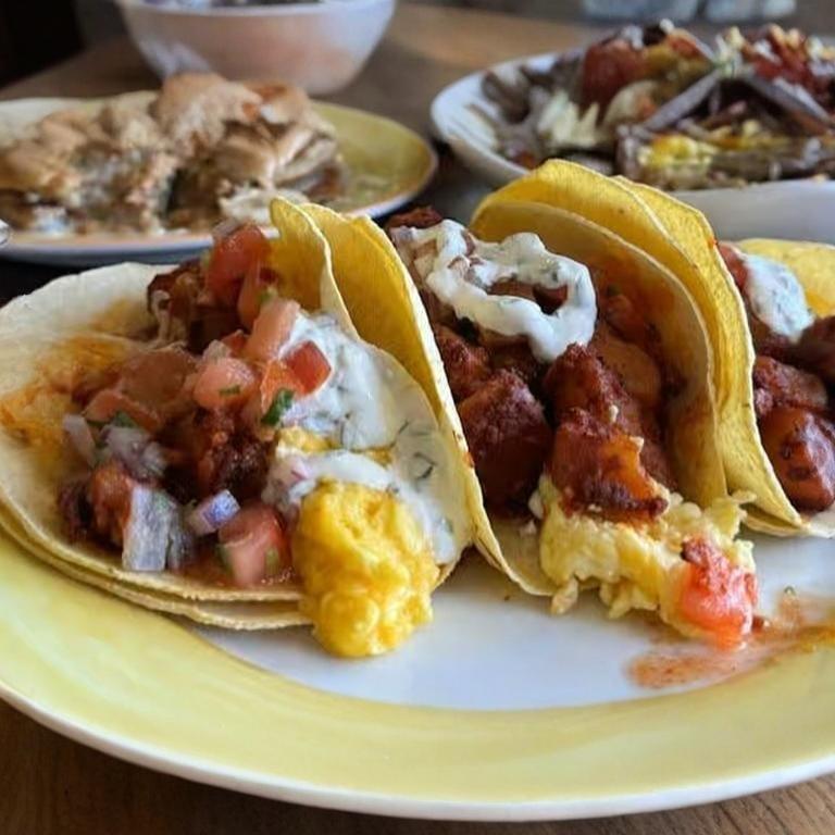 Breakfast Taco Trio.