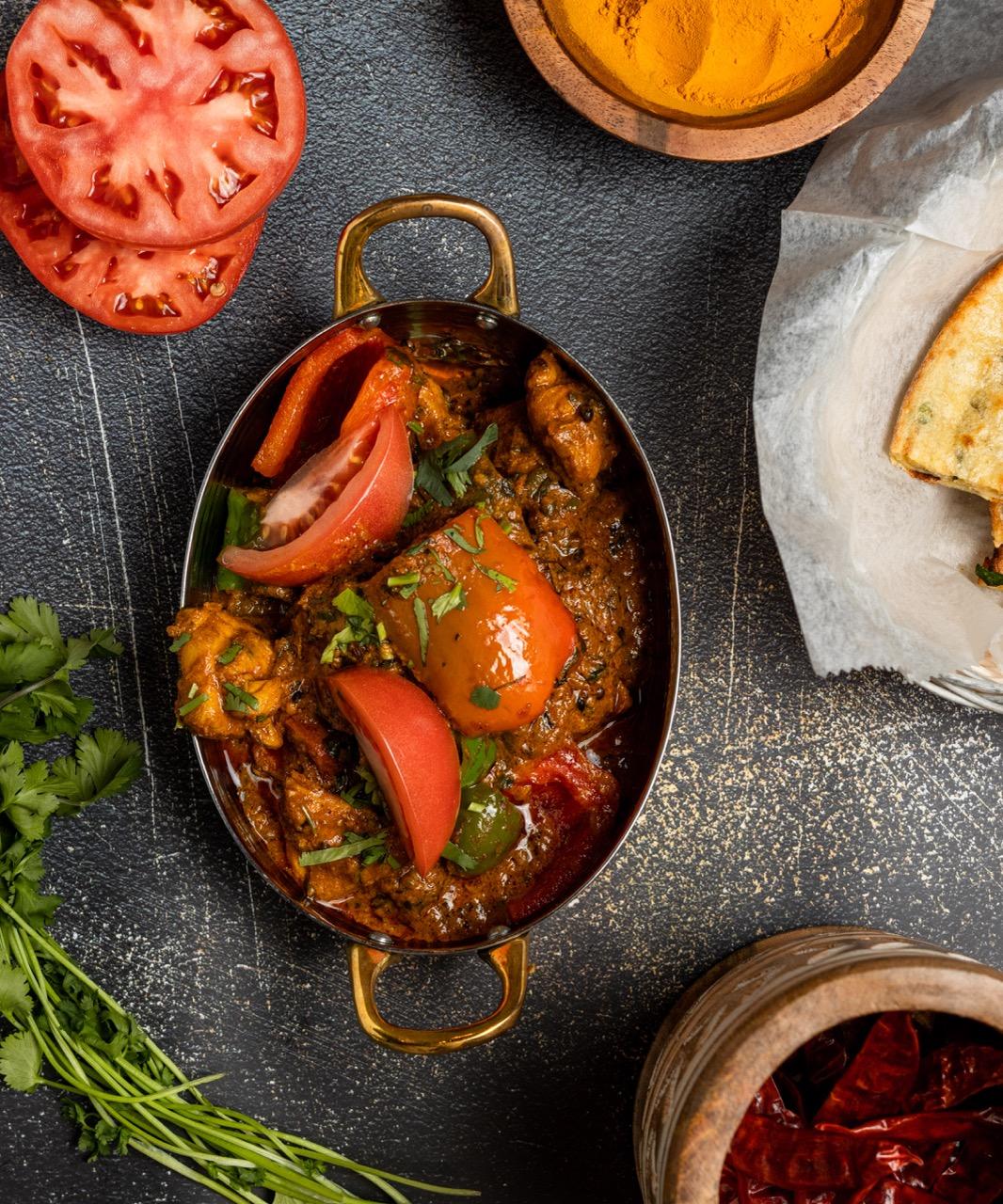 Kadai Chicken.