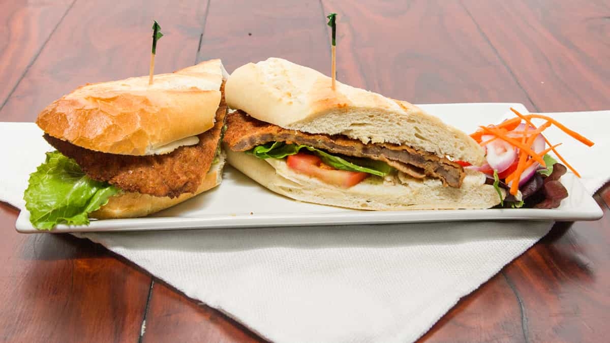 Milanesa Sandwich.
