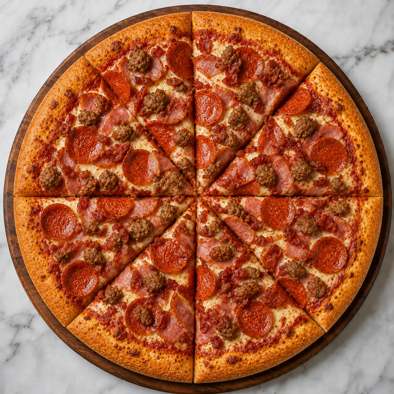 Meat Lover Pizza.