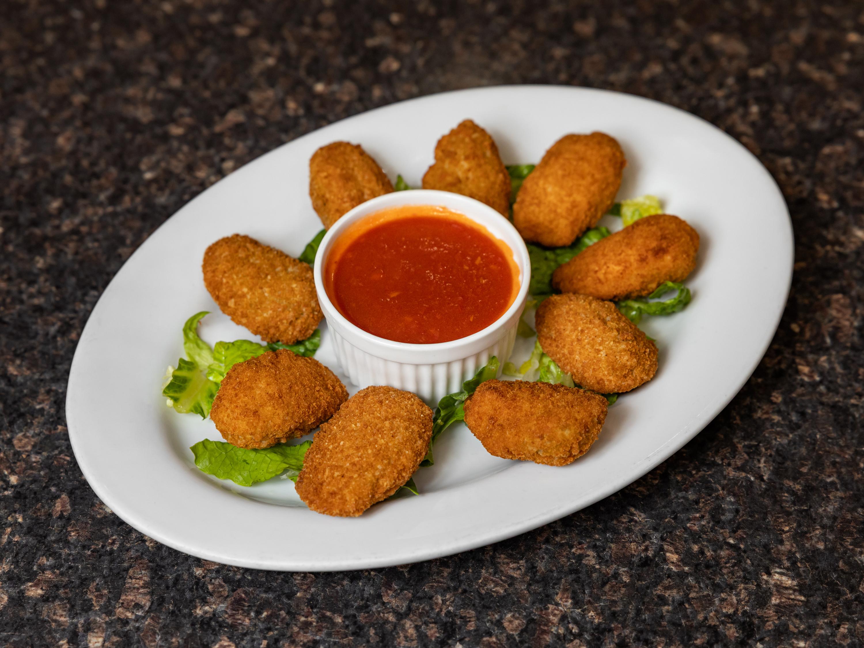 Jalapeño poppers.