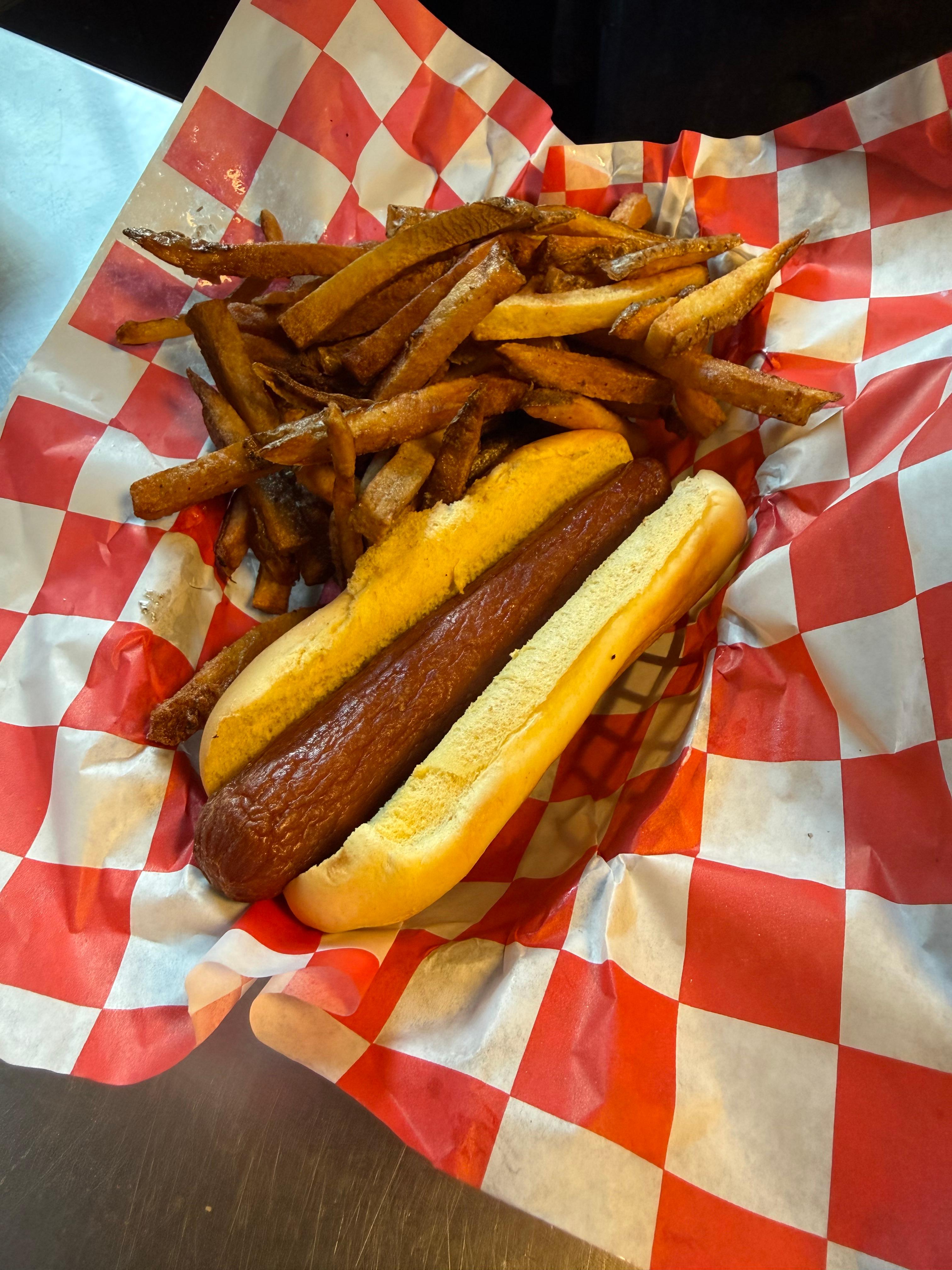 Lil Tykes Hot Dog.