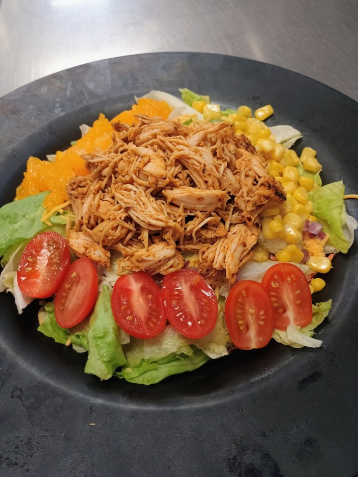 Summer Citrus BBQ Chicken Salad.