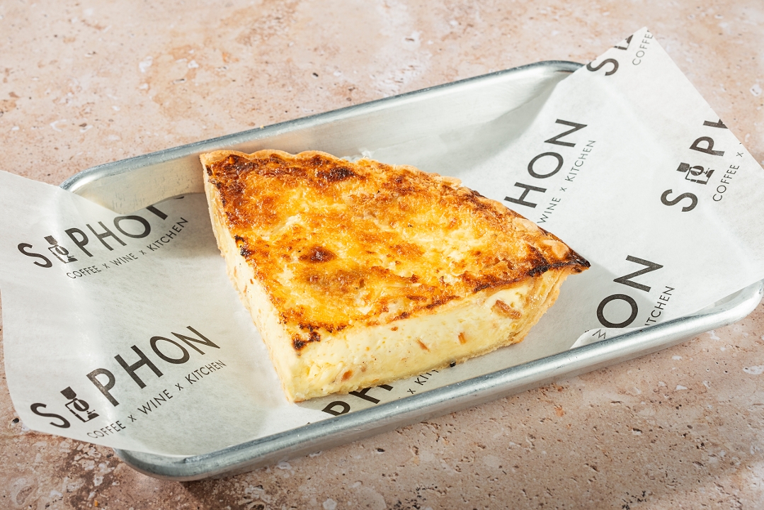 *Bacon Quiche.