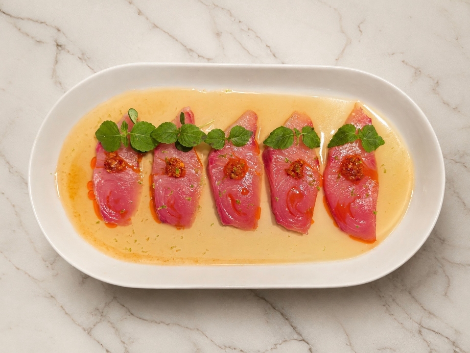 Hamachi Tiradito.