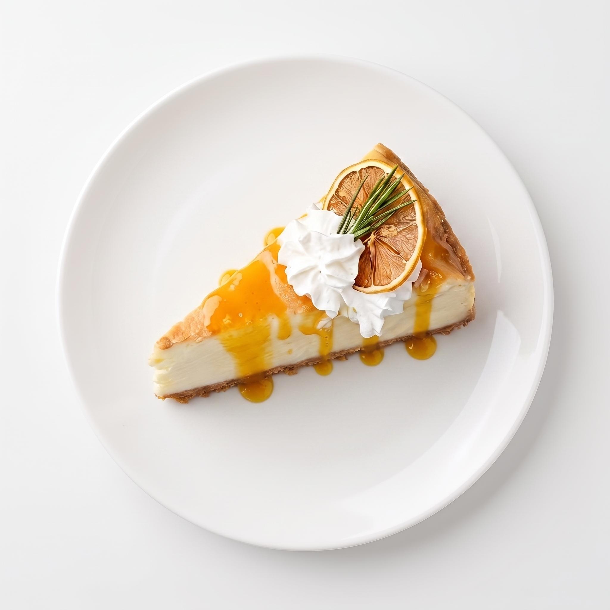 Mango Lemon Cheesecake.