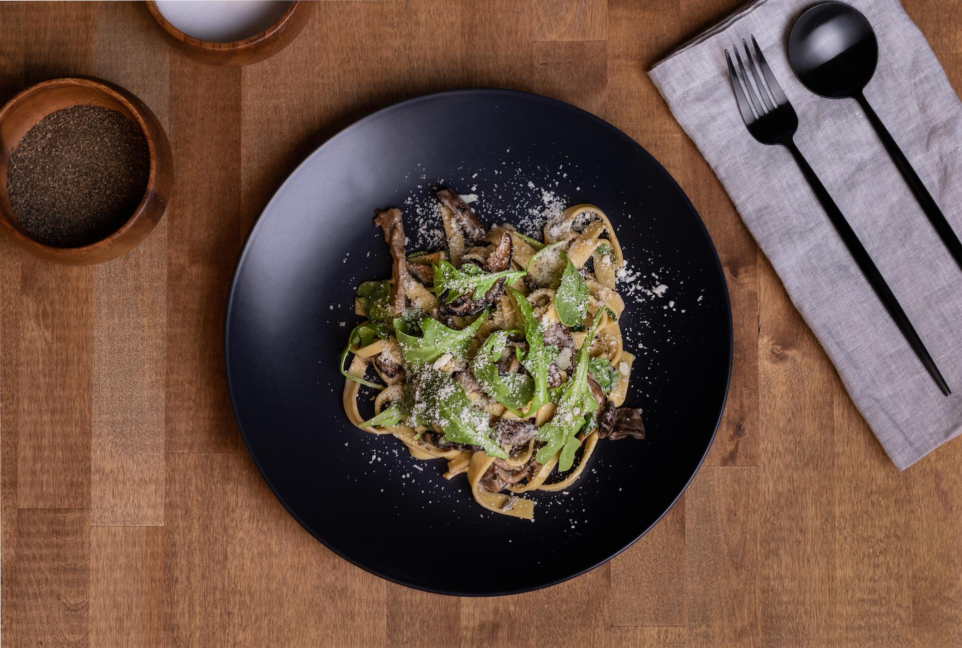 Fettuccine ai Funghi.