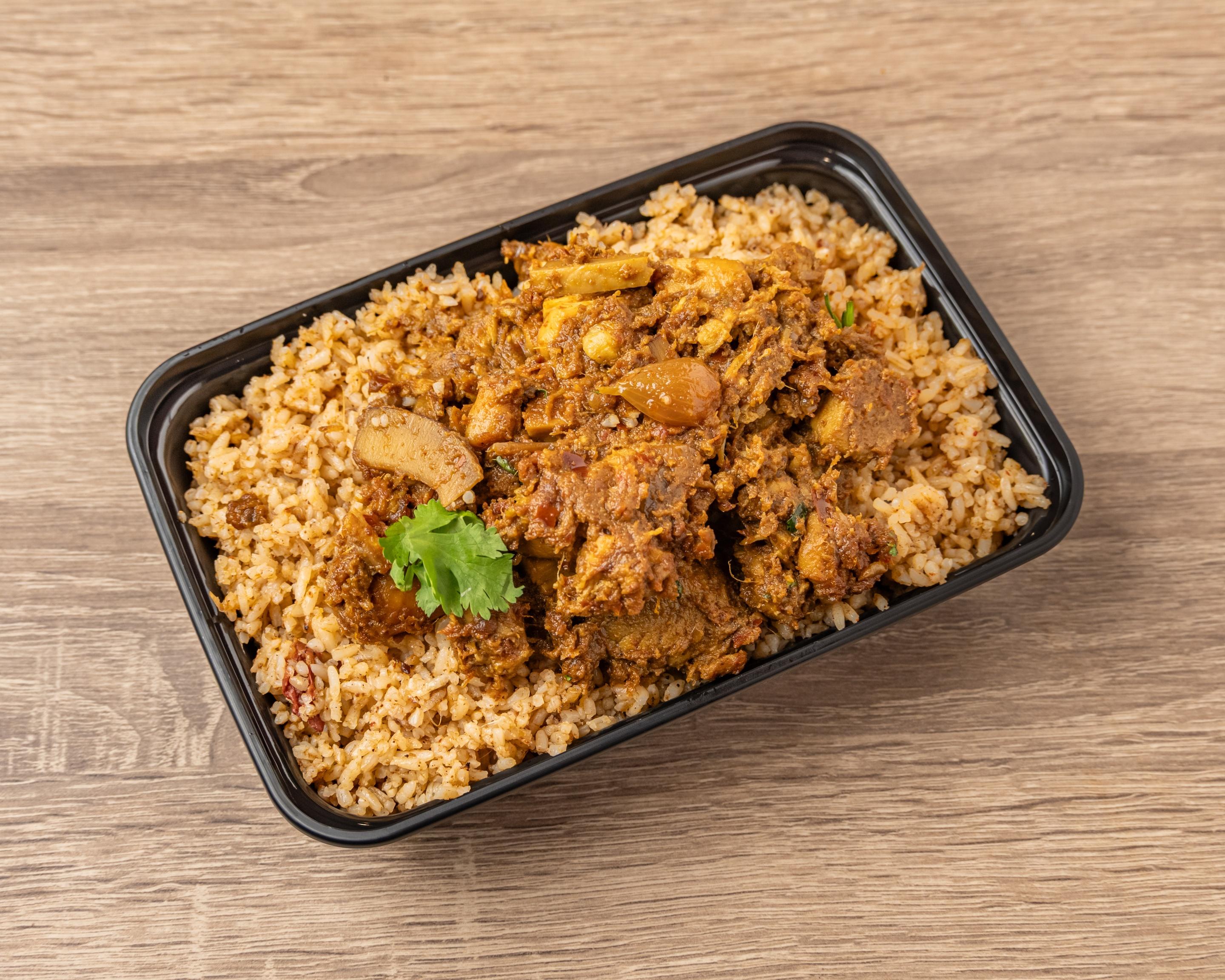 Biriyani Rice + Veg/Chicken (Small).