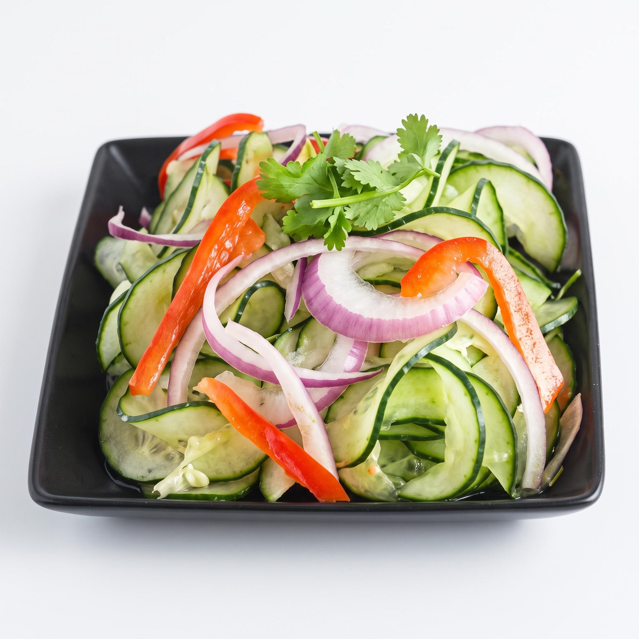 Cucumber salad.