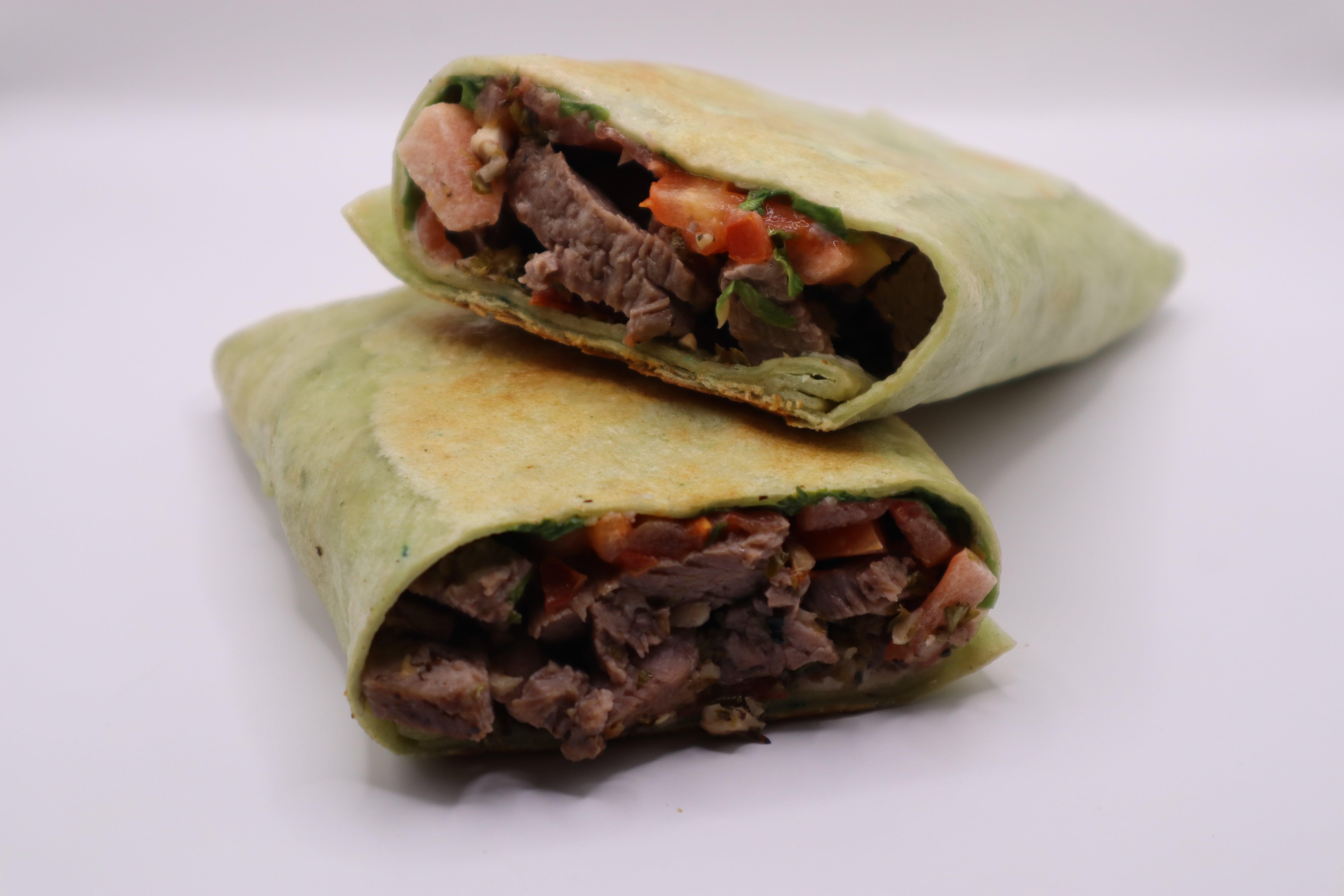 Chimi Churri Steak Wrap.