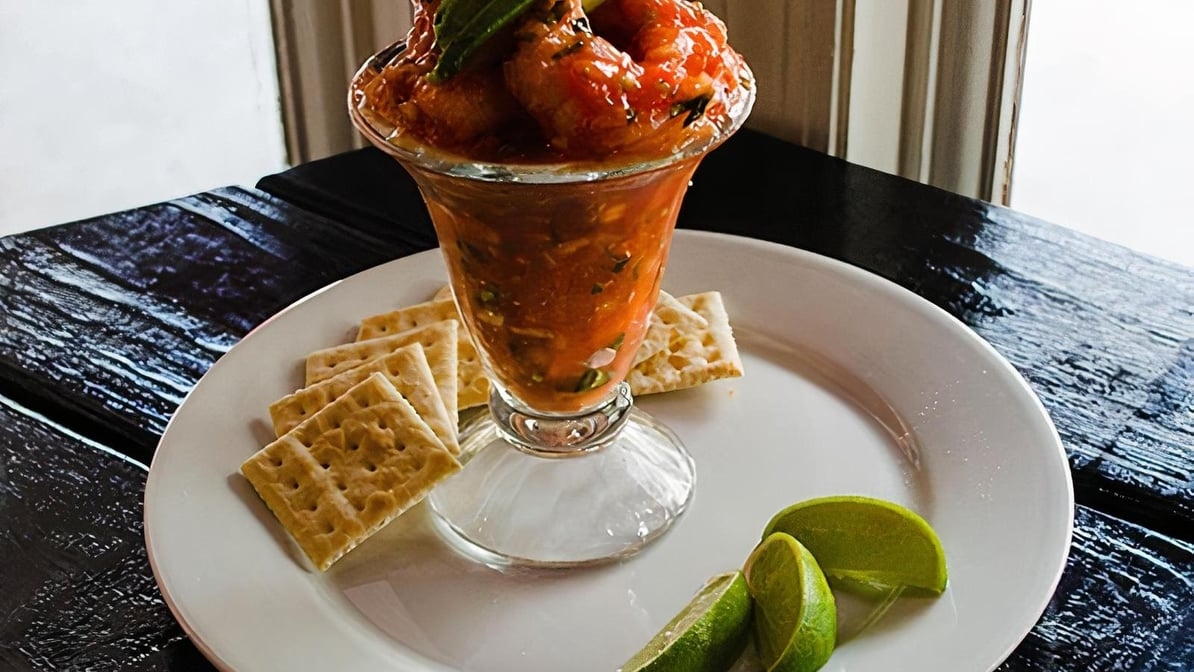 Shrimp Ceviche.