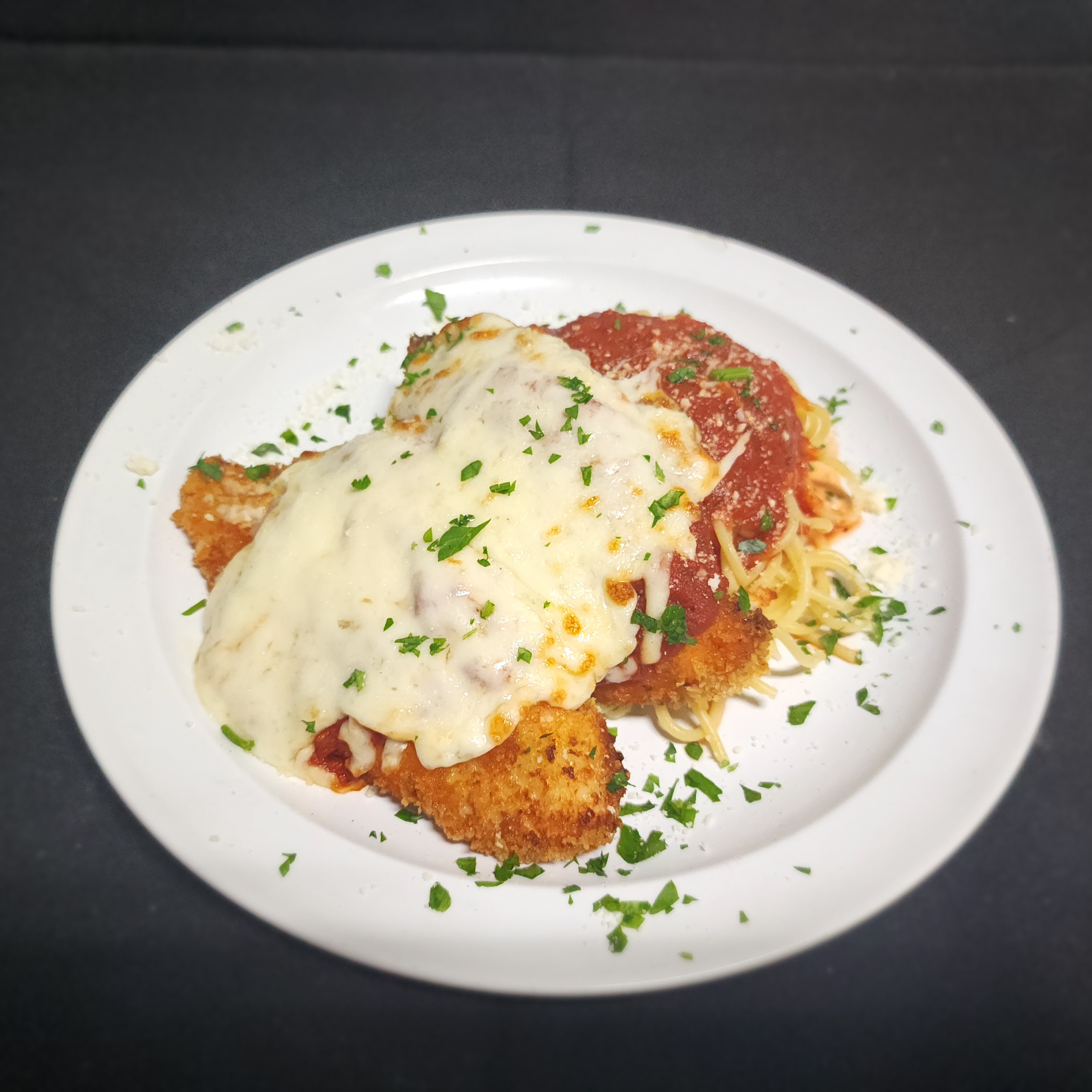 Chicken Parmesan.