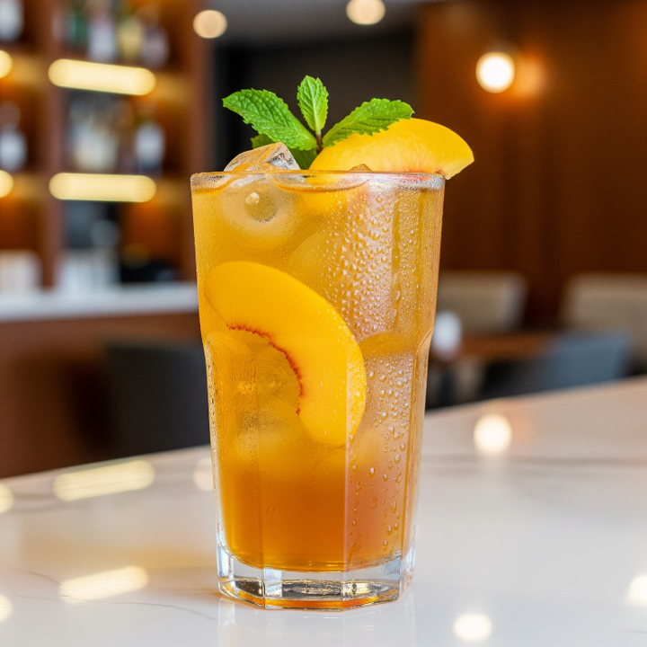 Peach * Iced Tea.