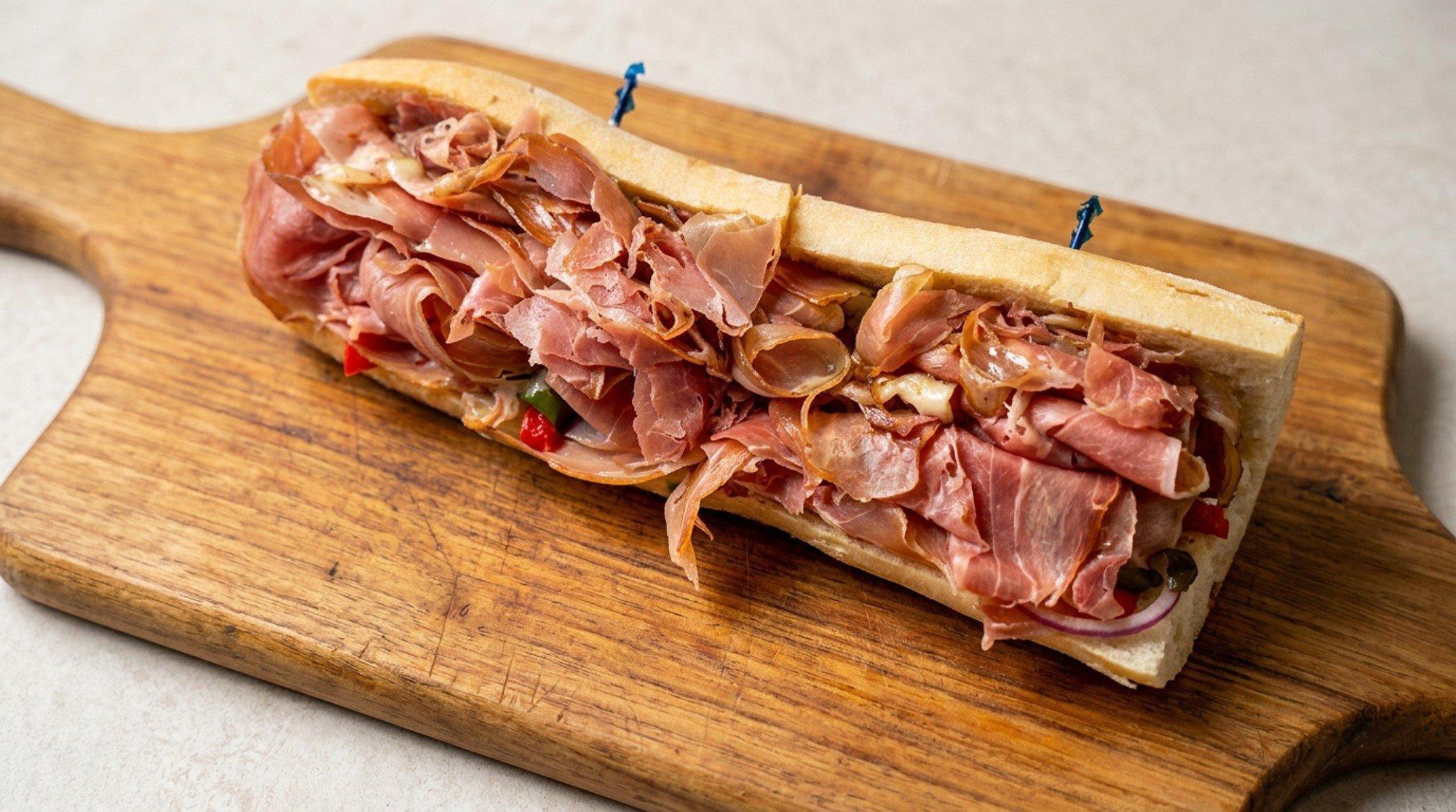 Prosciutto Specialty Sub.