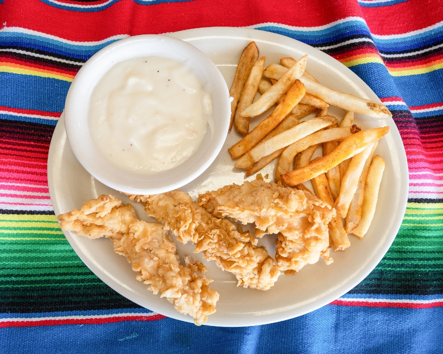 Chico's Chicken Strips.