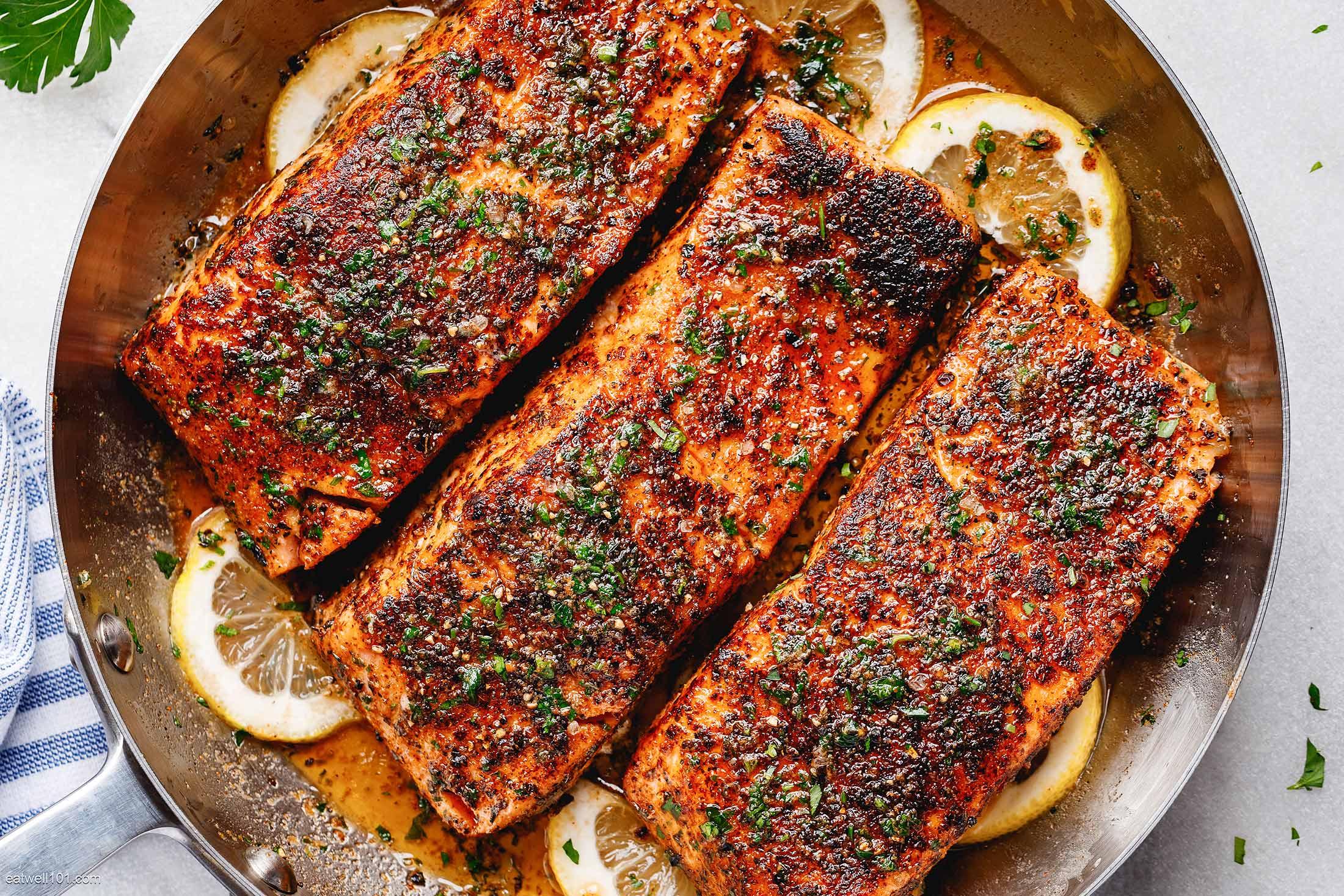 Salmon Dishes.