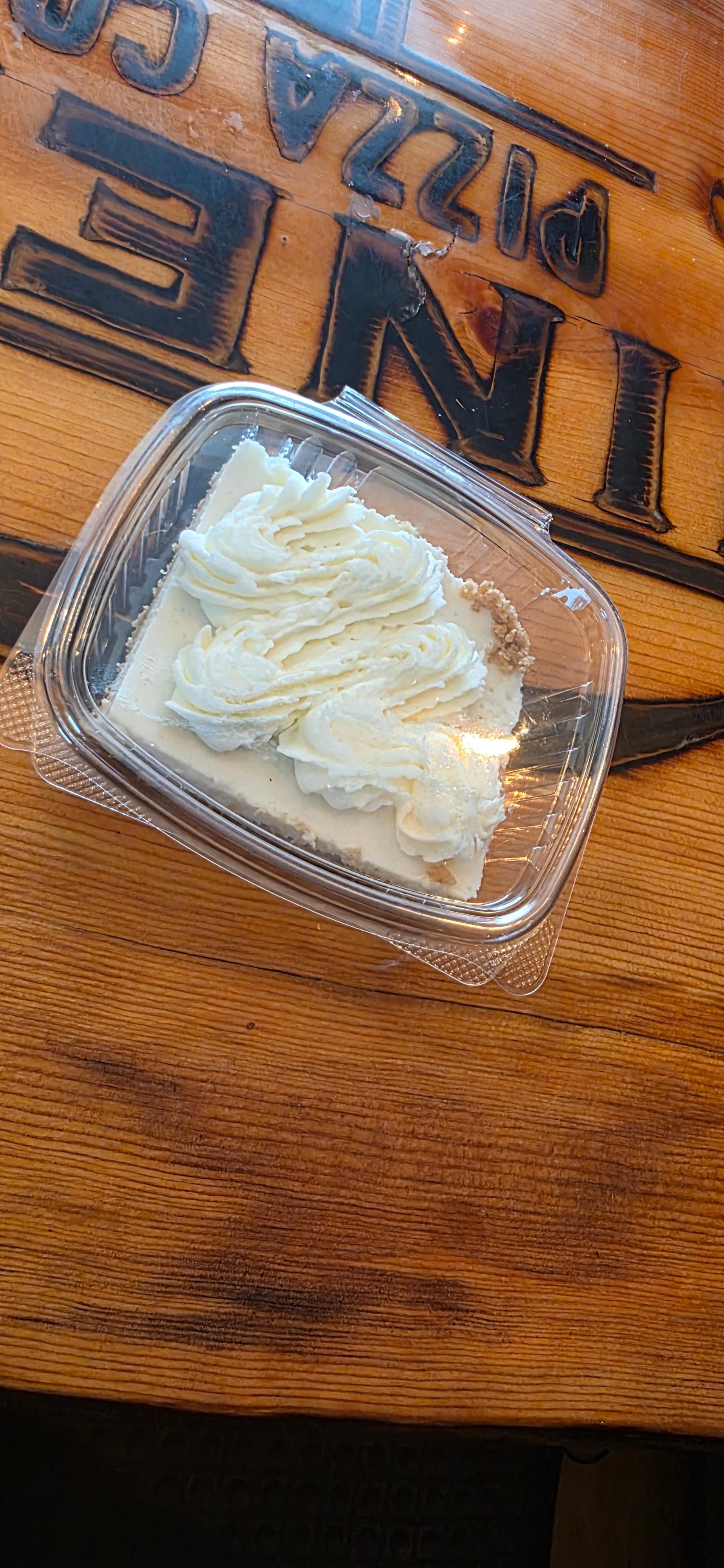 Key Lime pie Bar.