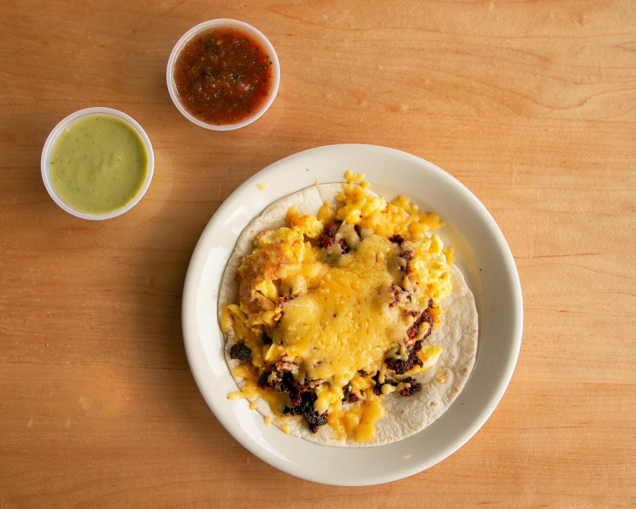Chorizo, Egg & Cheese.