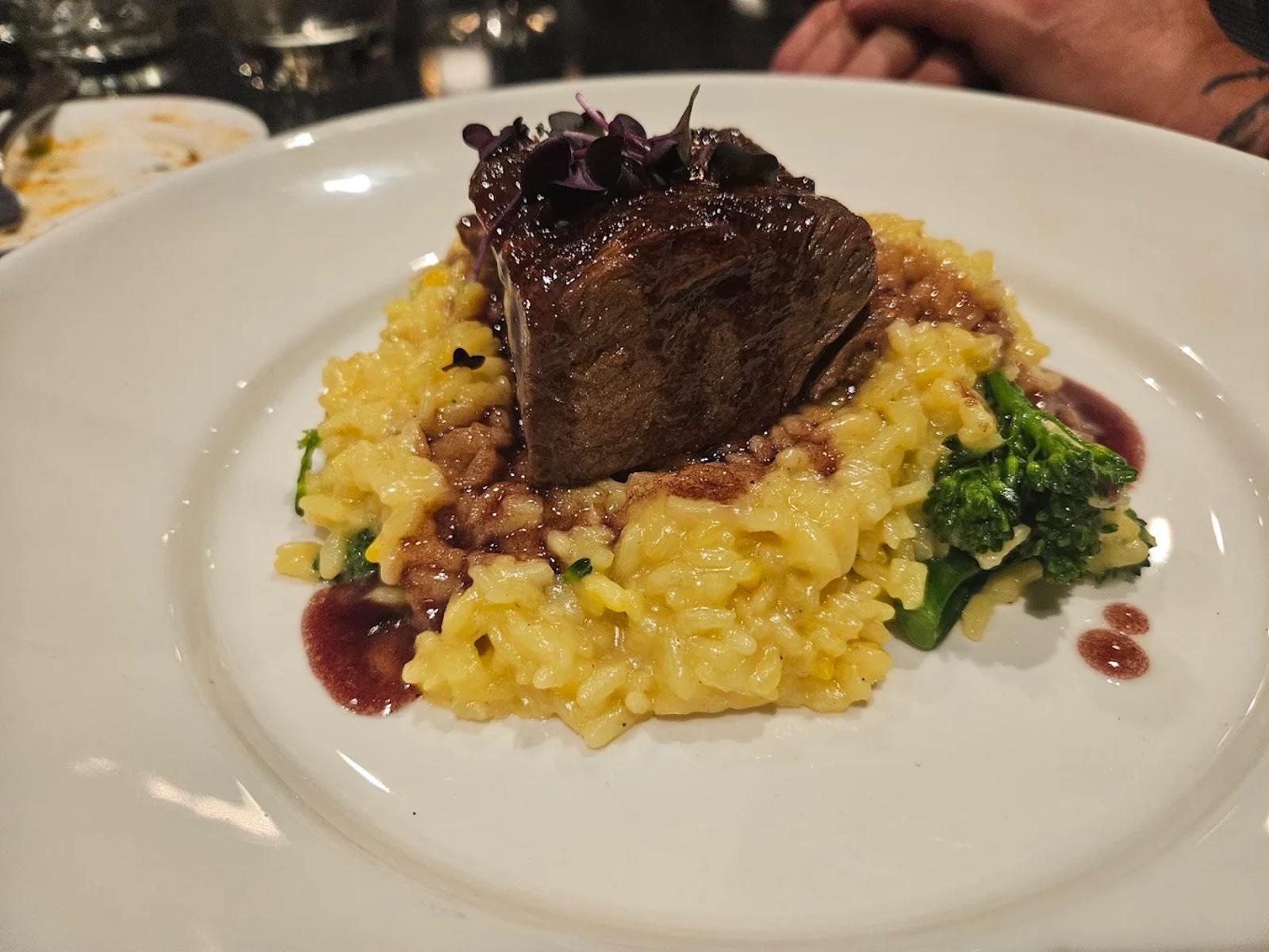 STEAK RISOTTO.
