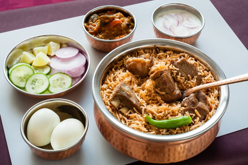 Lamb Biryani.