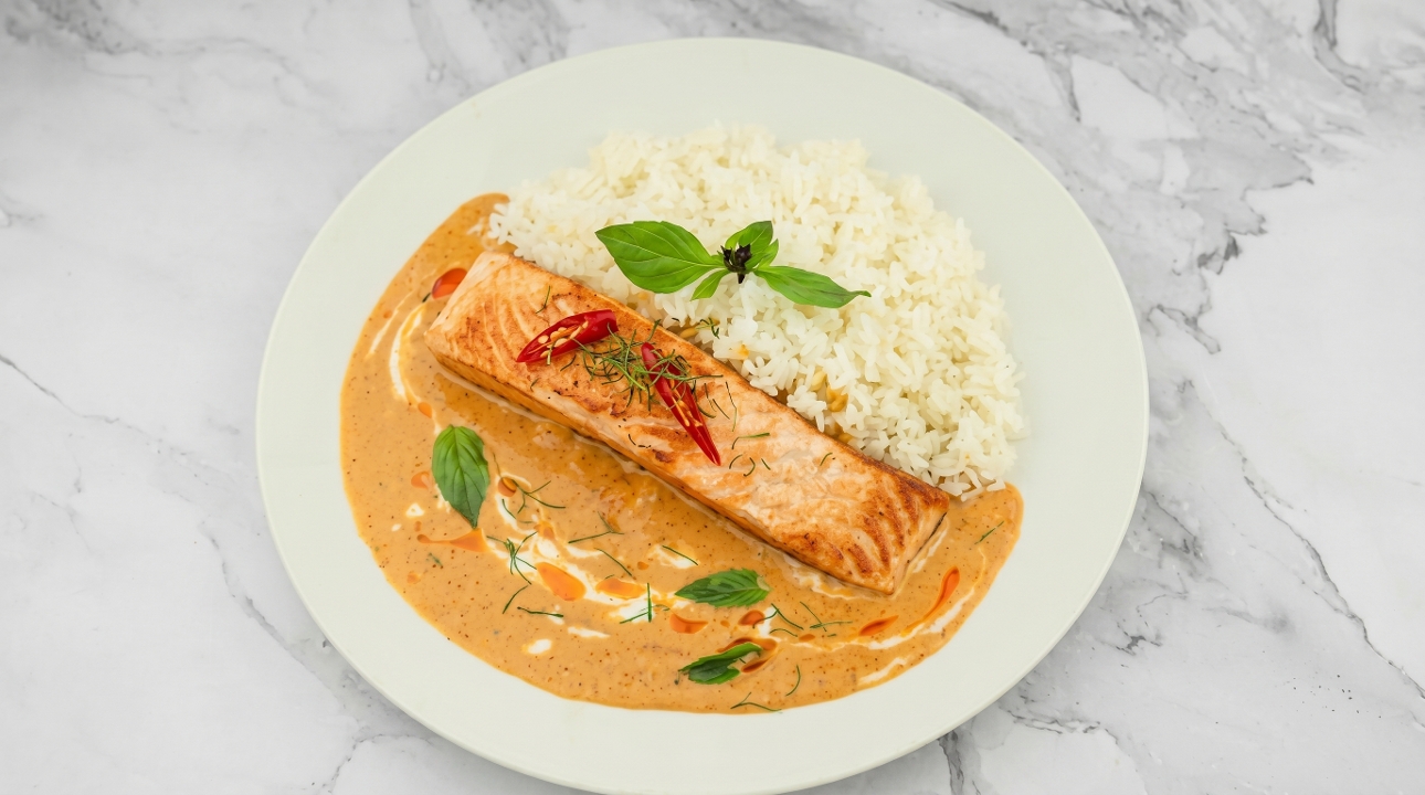 E2 Pan-Seared Salmon.