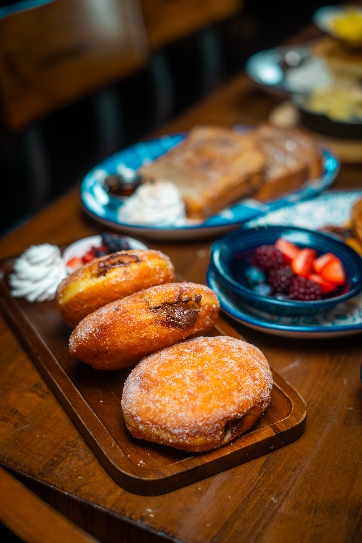 Nutella Italian Donuts.