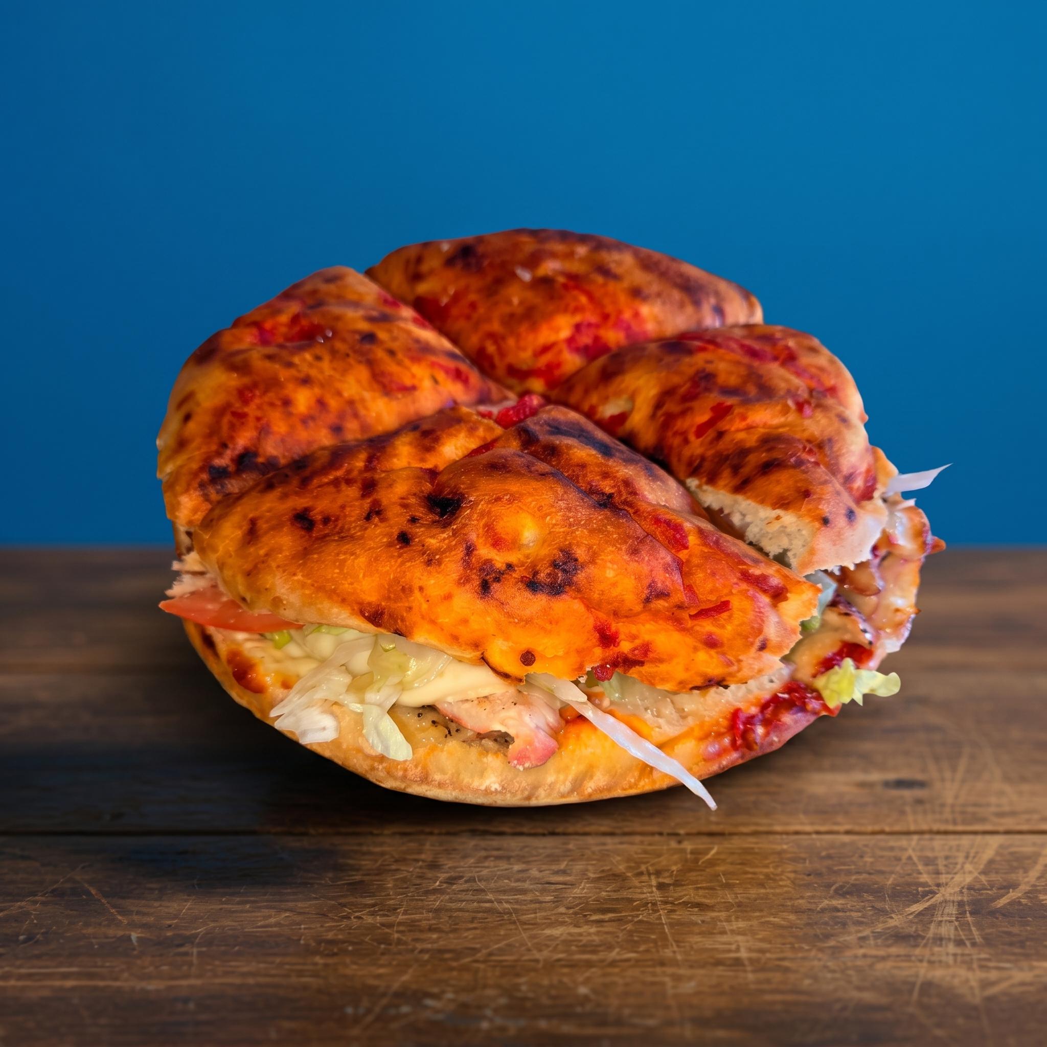 Chicken Focaccia.