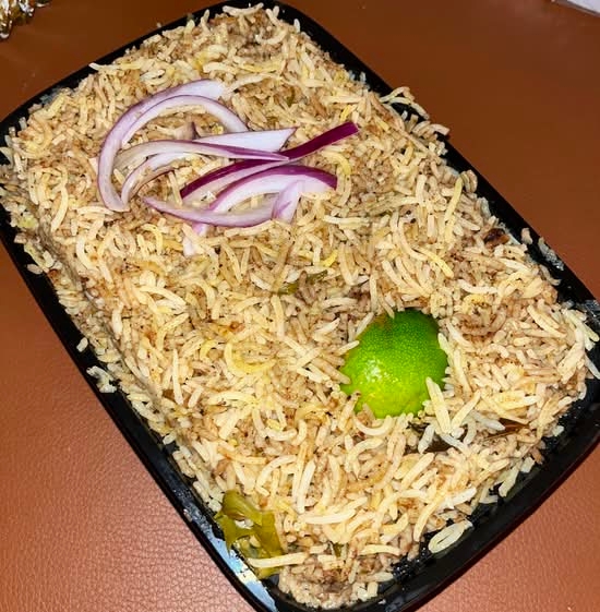 Gongura Chicken boneless Biryani.