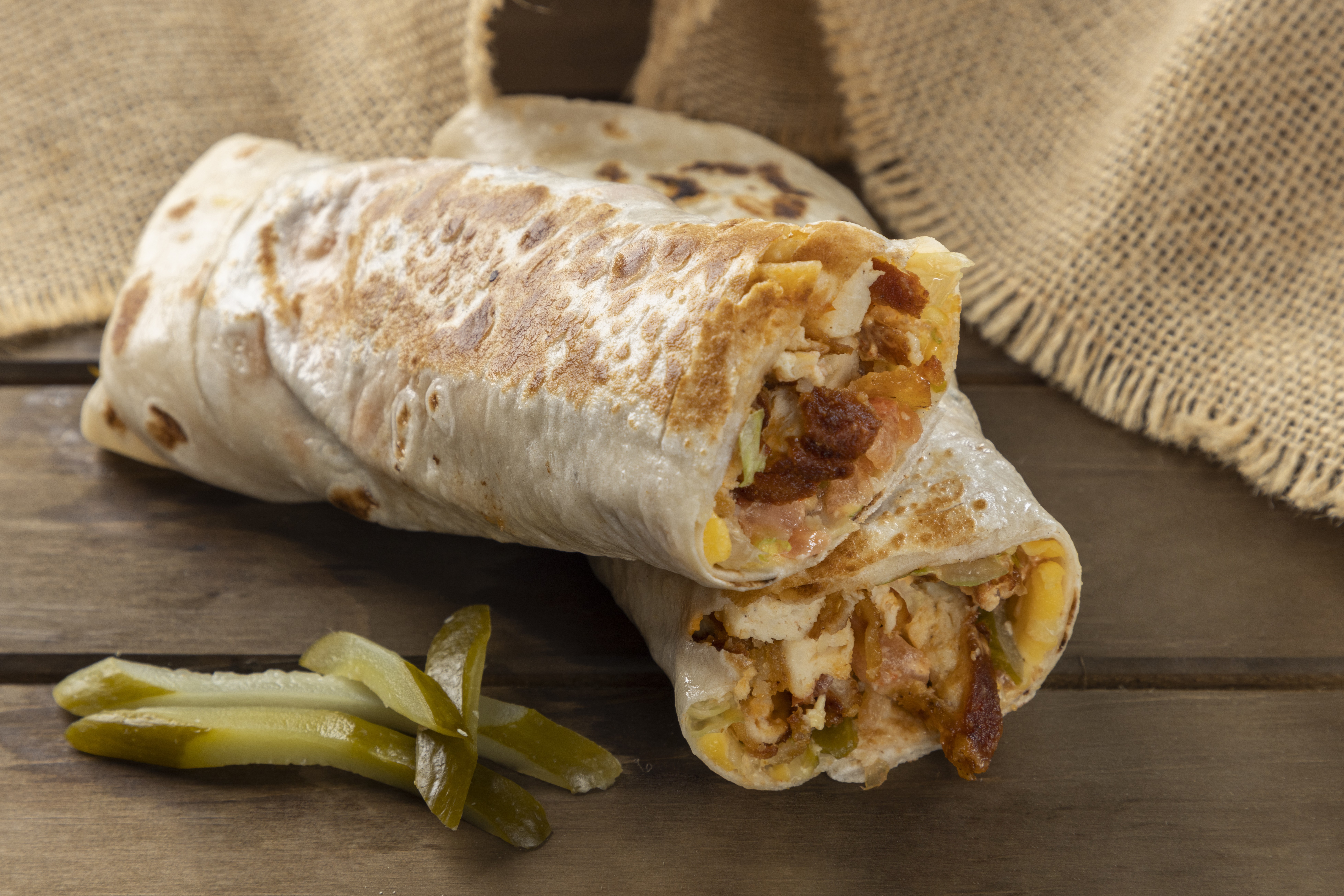 Zinger Wrap Sandwich.