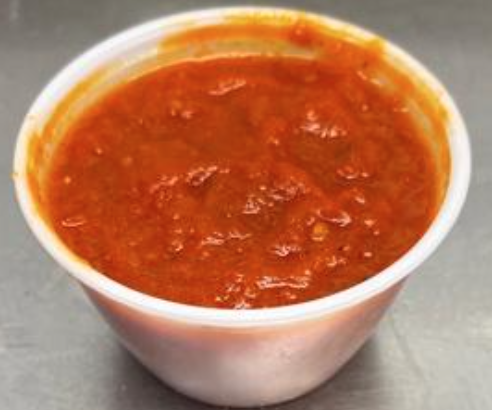 Extra Pizza Sauce.