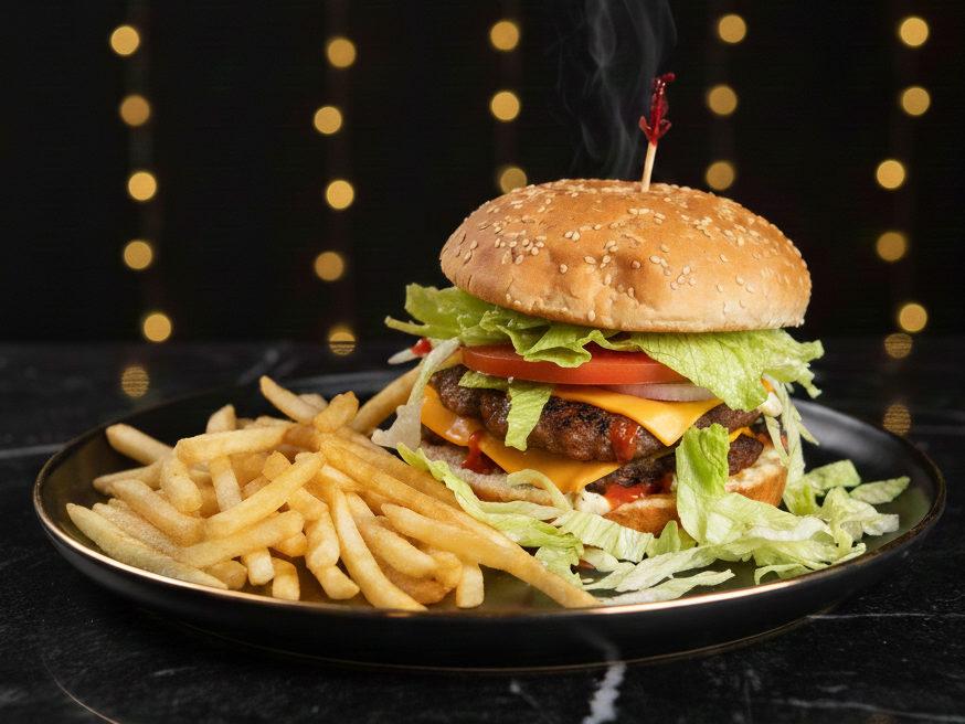 ,Cheese Burger.