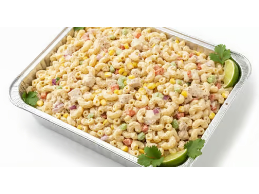 Chicken Macaroni Salad SM tray.