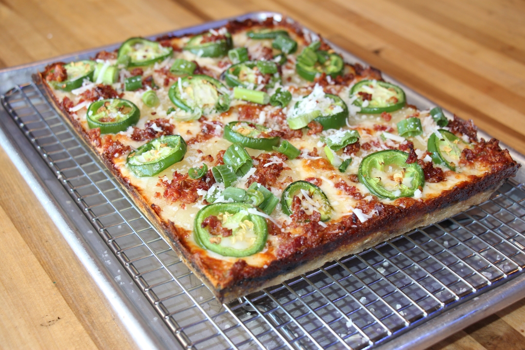 LARGE P.B.J. (PINEAPPLE - BACON - JALAPENO).