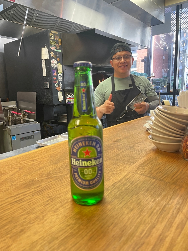 Heineken 0.0 Non-Alcoholic.