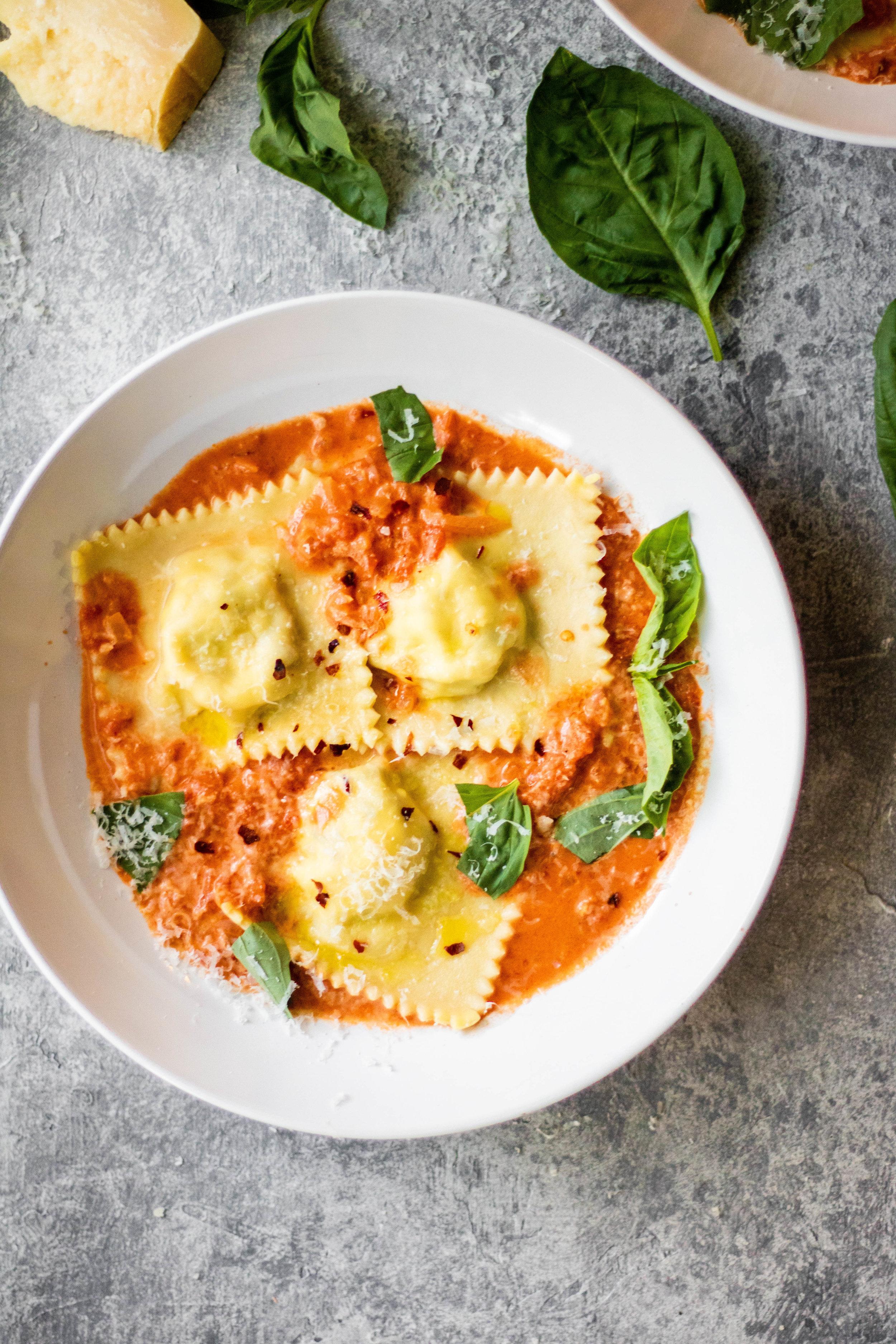 Ravioli.