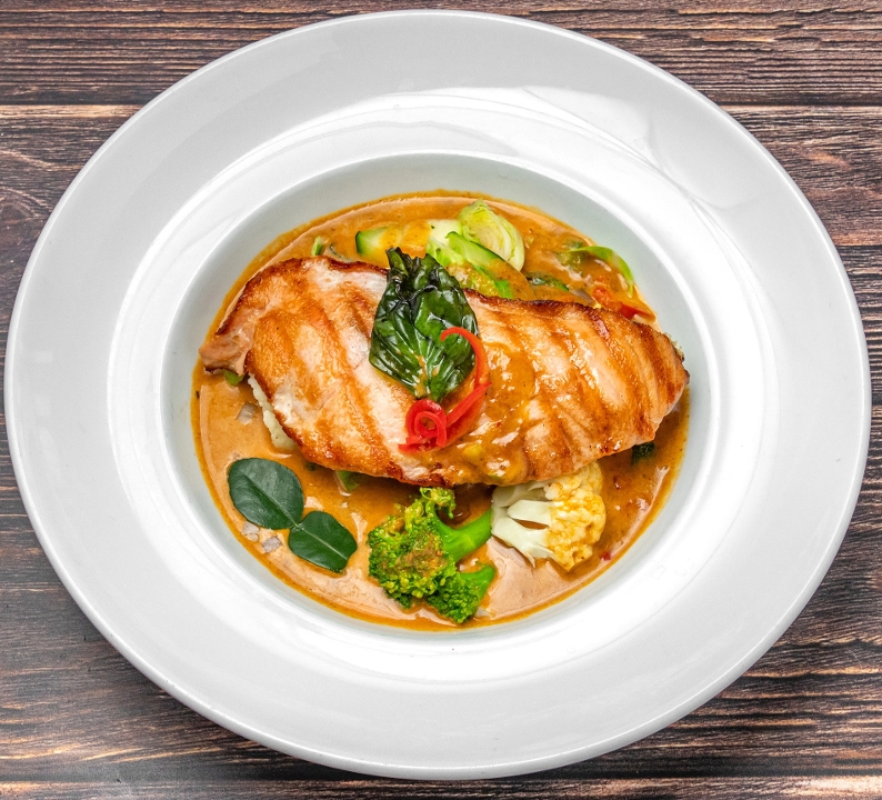 Panang Salmon.
