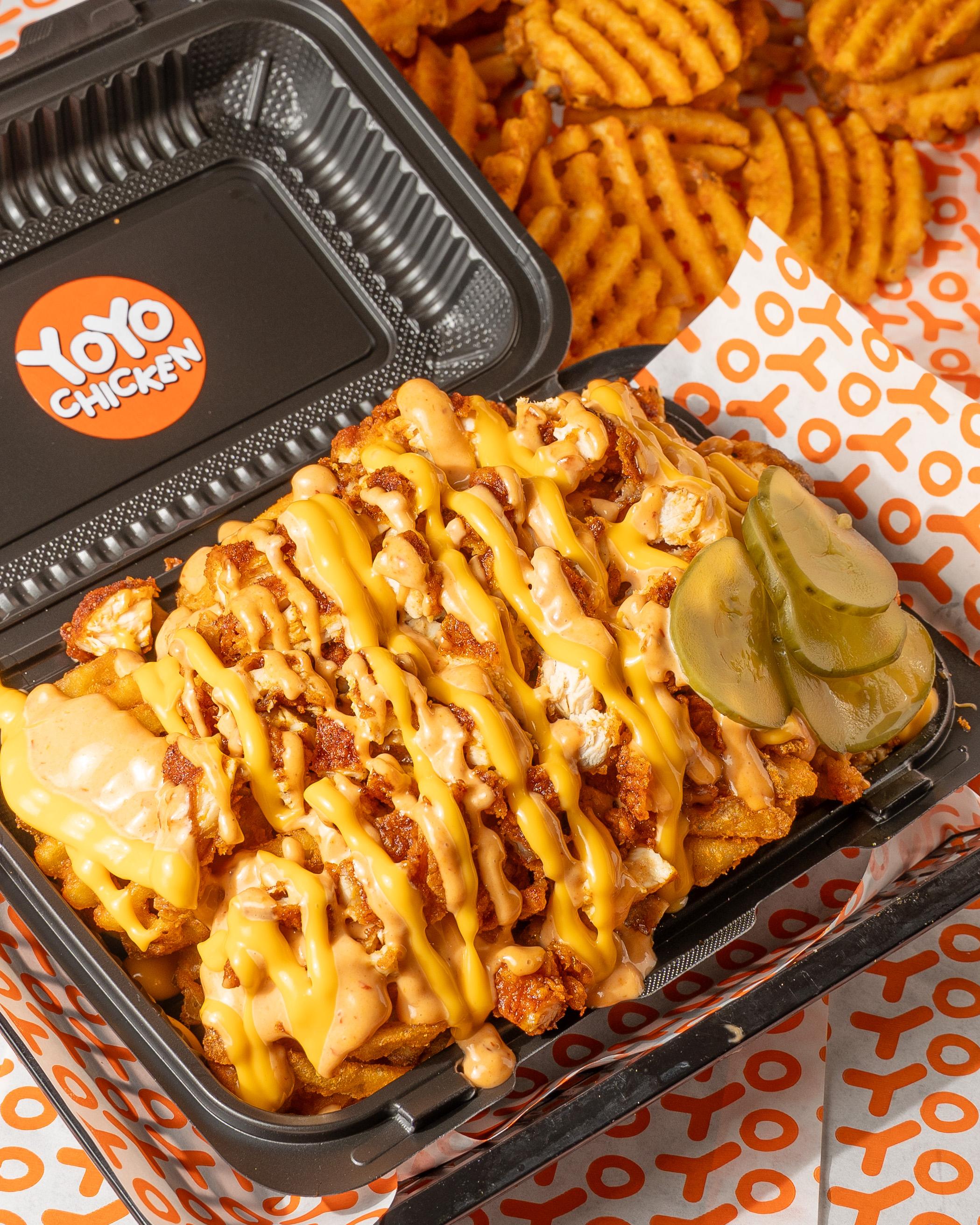 YoYo Waffle Chicken.