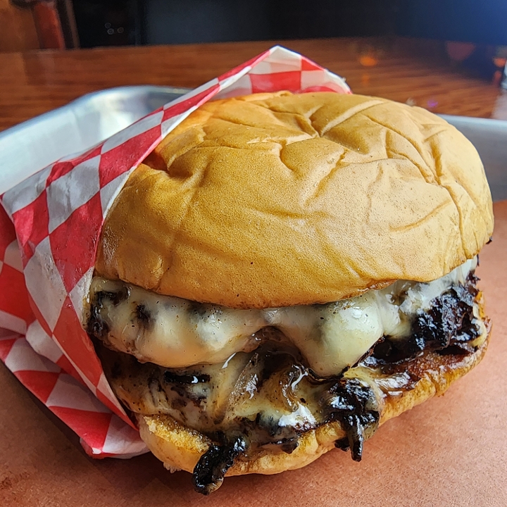 Fried Onion Burger-Double.