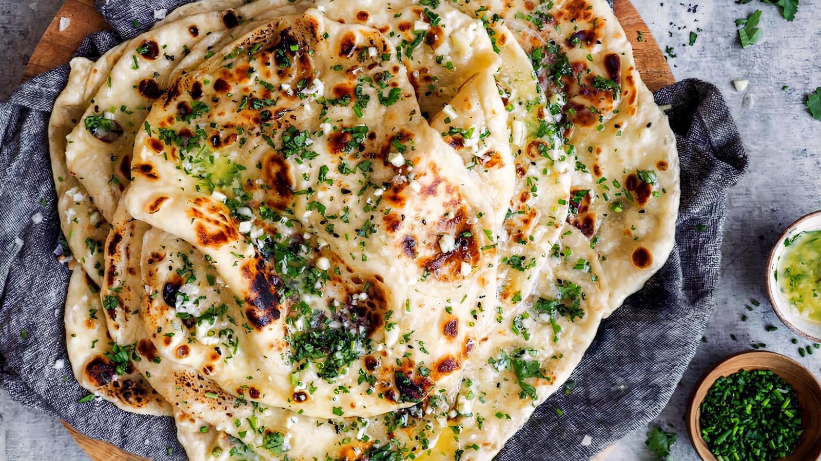 Garlic Naan.