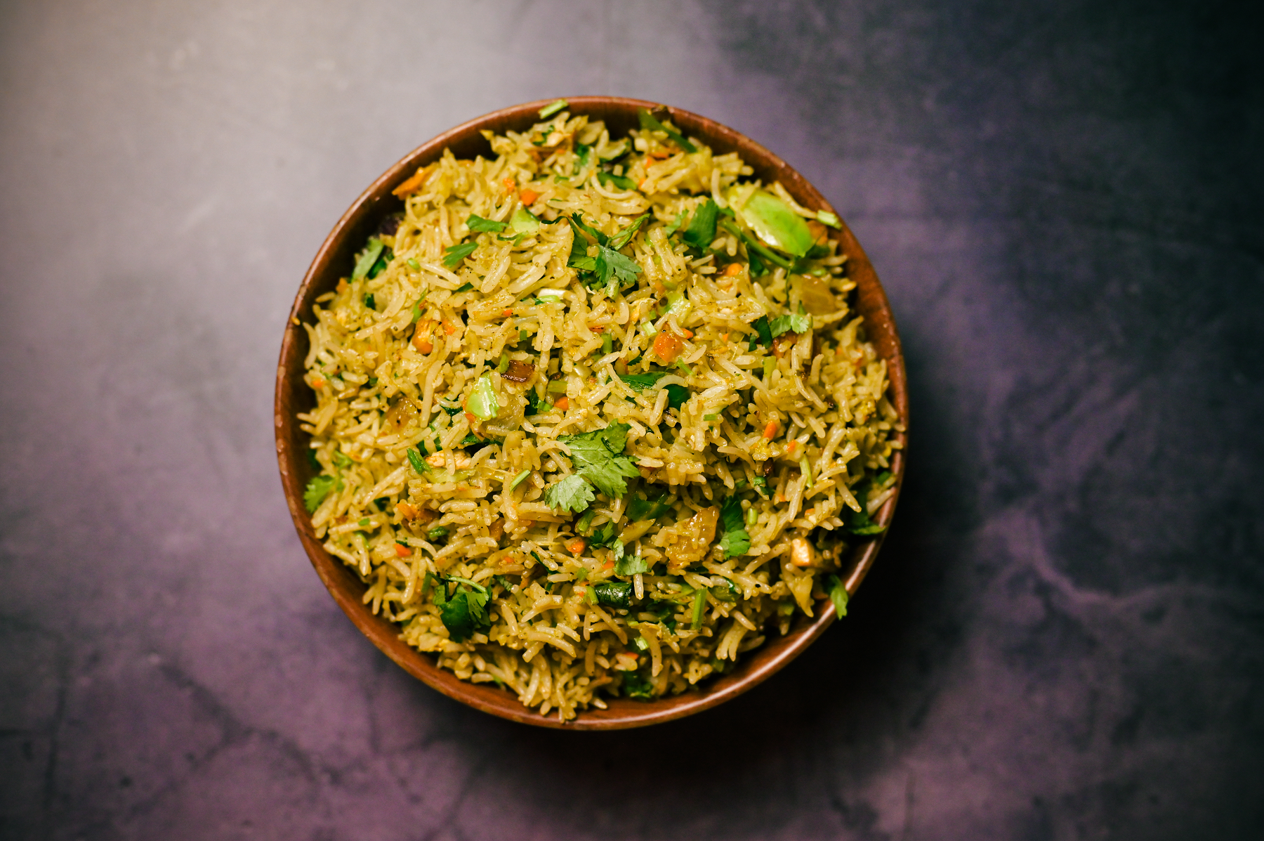 Green Chilli Fried Rice.