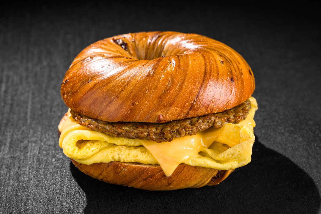 SAUSAGE EGG & CHEESE.