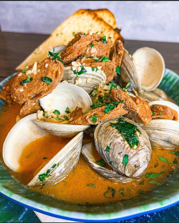 Drunken Clams and Chorizo.